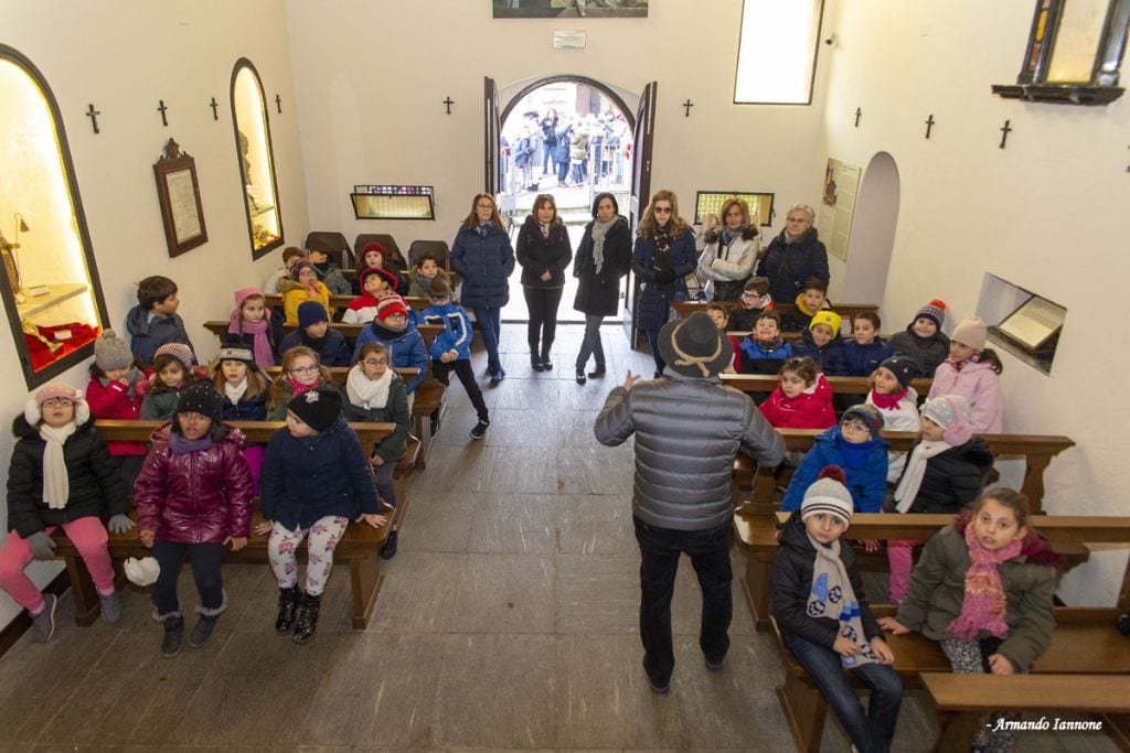 Sant’Antonio fa scuola: al borgo oltre 700 alunni con l’assessore Miglino