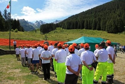 Ceriano, 3 giorni di “campo scuola” insieme agli Alpini
