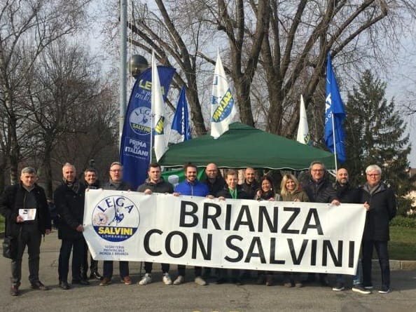 “Brianza con Salvini”: pienone alla campagna tesseramento della Lega