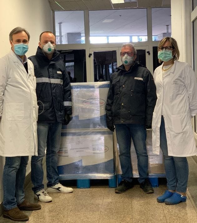 Coronavirus, donazione dell’Industriale chimica di Saronno all’Azienda ospedaliera