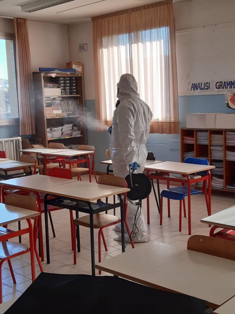 Coronavirus, a Limbiate partita oggi la sanificazione di scuole ed edifici pubblici
