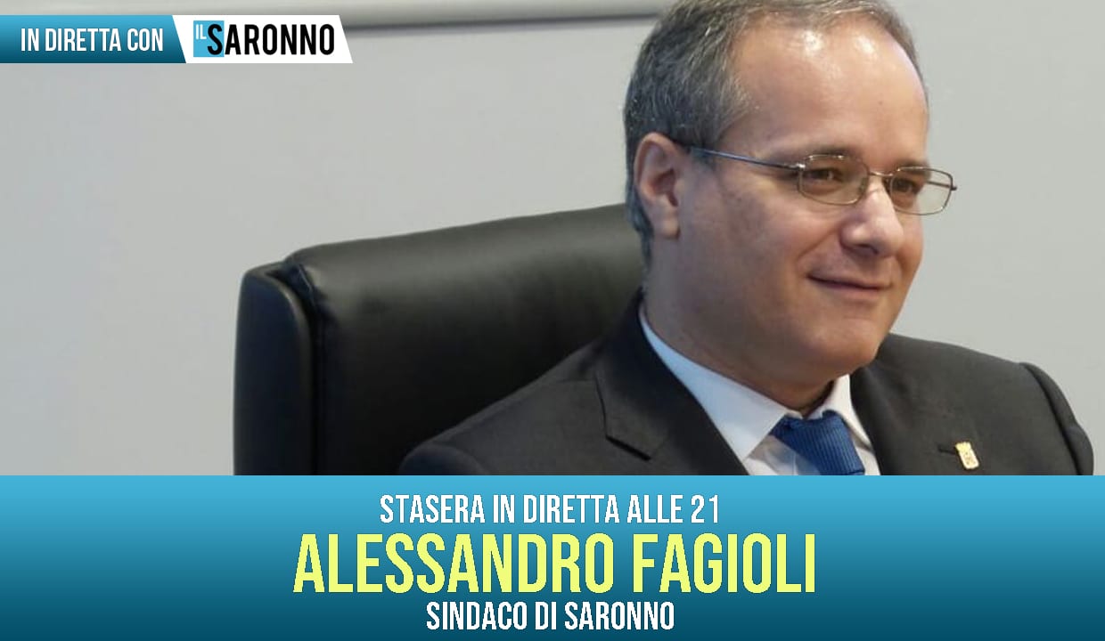 Coronavirus, resta a casa chiacchierando con ilSaronno: il sindaco Alessandro Fagioli