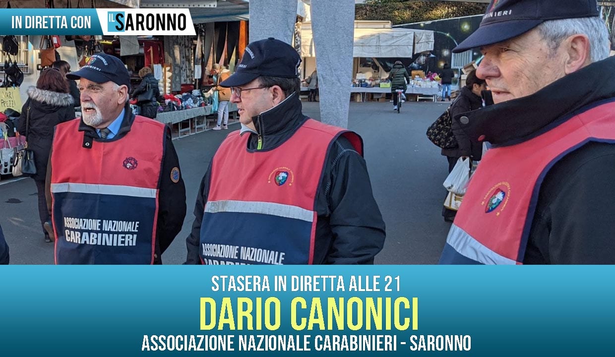 Coronavirus, stasera resta a casa chiacchiera con ilSaronno Dario Canonici dell’Associazione nazionale carabinieri