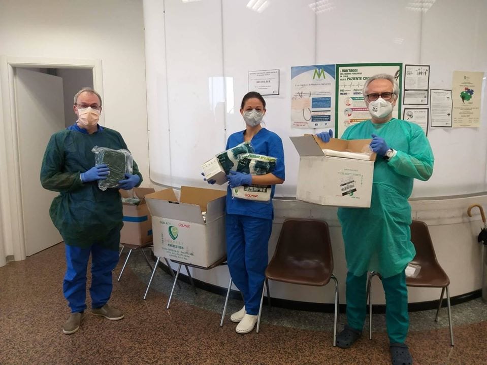 Coronavirus, Cislago: donazione di saturimetri alla Prociv