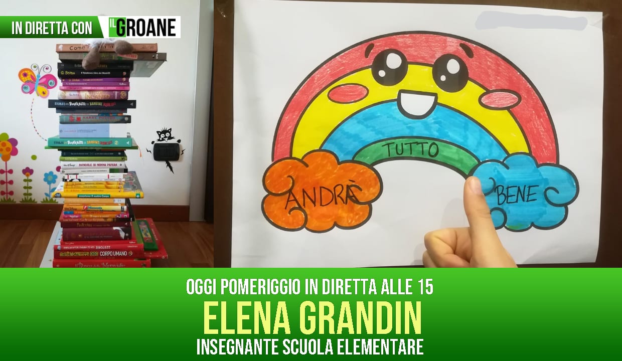 Coronavirus, IlGroane intervista chi affronta l’emergenza: oggi alle 15 Elena Grandin maestra delle elementari