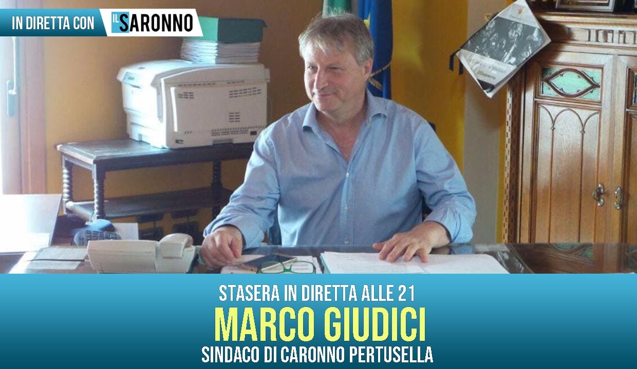 Coronavirus, resta a casa chiacchierando con ilSaronno: il sindaco Marco Giudici
