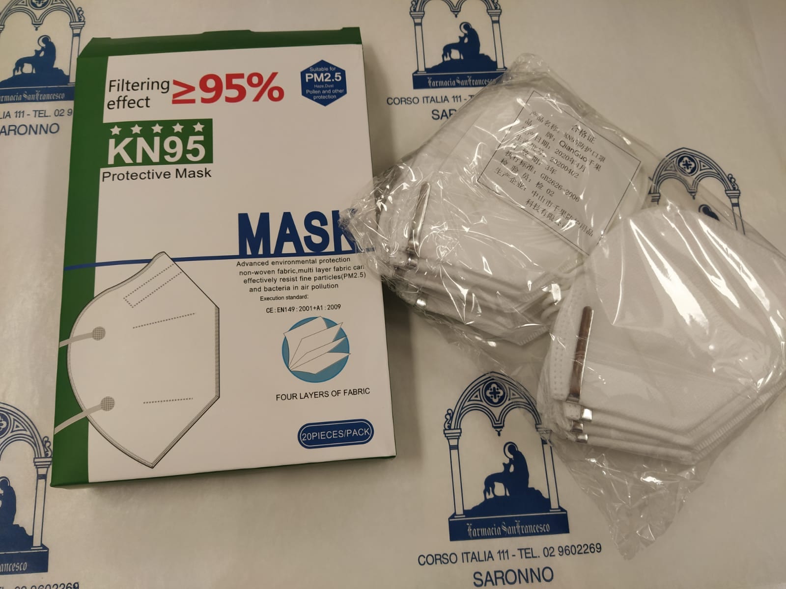 Fase 2: Saronno 600 mascherine ffp2 dal Rotary Club ai medici di famiglia