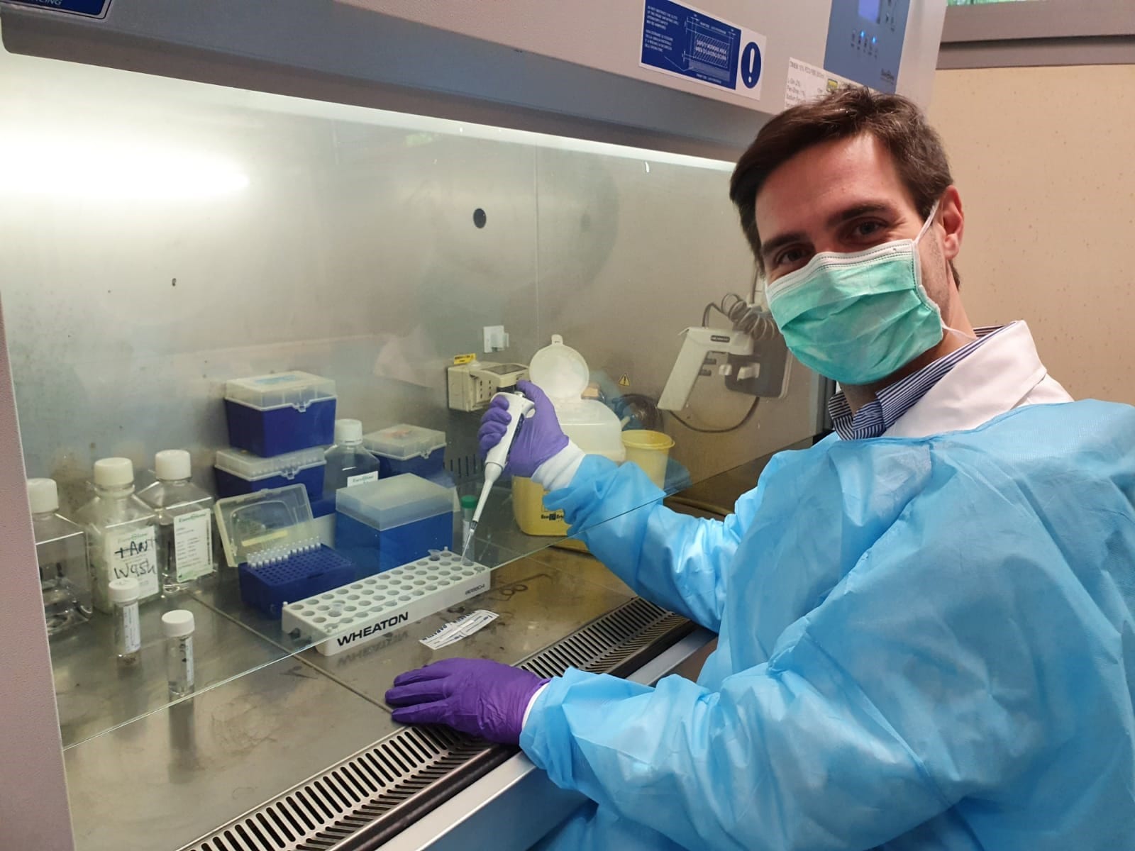 Coronavirus, l’idea del saronnese Lorenzo Azzi funziona: presto il test rapido salivare sarà in produzione