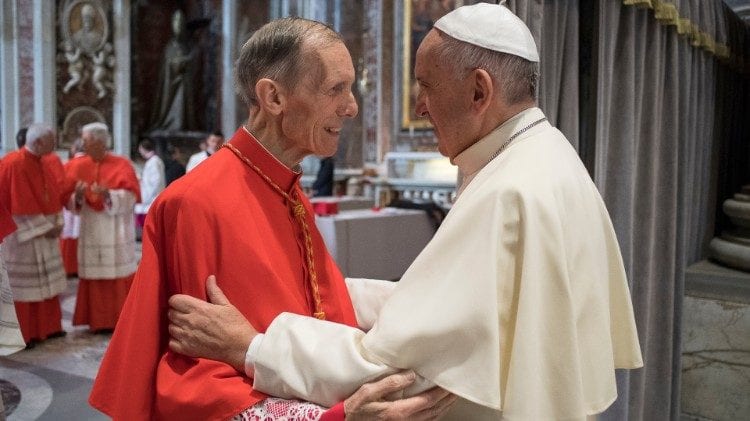 Cardinal Renato Corti: il telegramma di papa Francesco