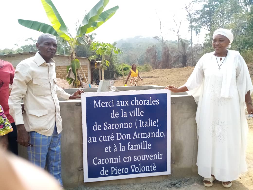 Da Saronno un nuovo pozzo d’acqua in Camerun