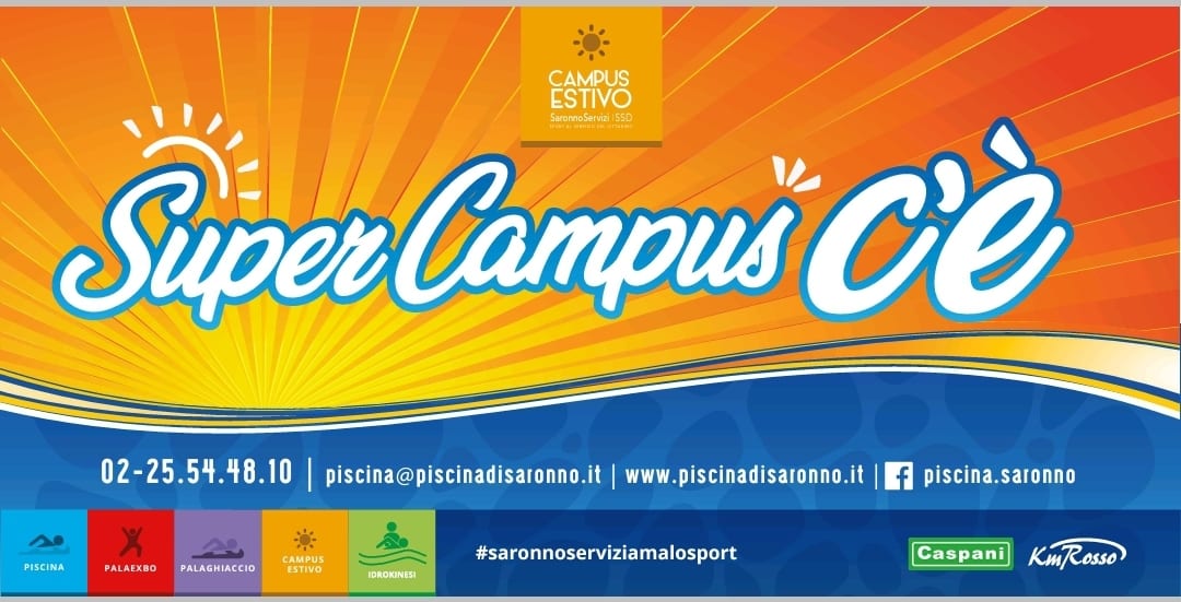 Campus estivo: Saronno Servizi pronta a partire. Iscrizioni dal 10 giugno