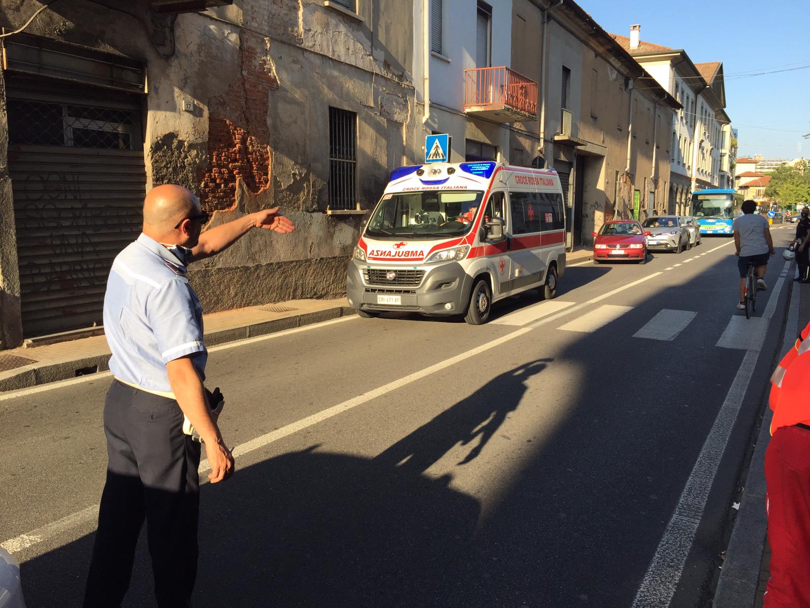 Scontro auto moto a Cassina Ferrara: due feriti