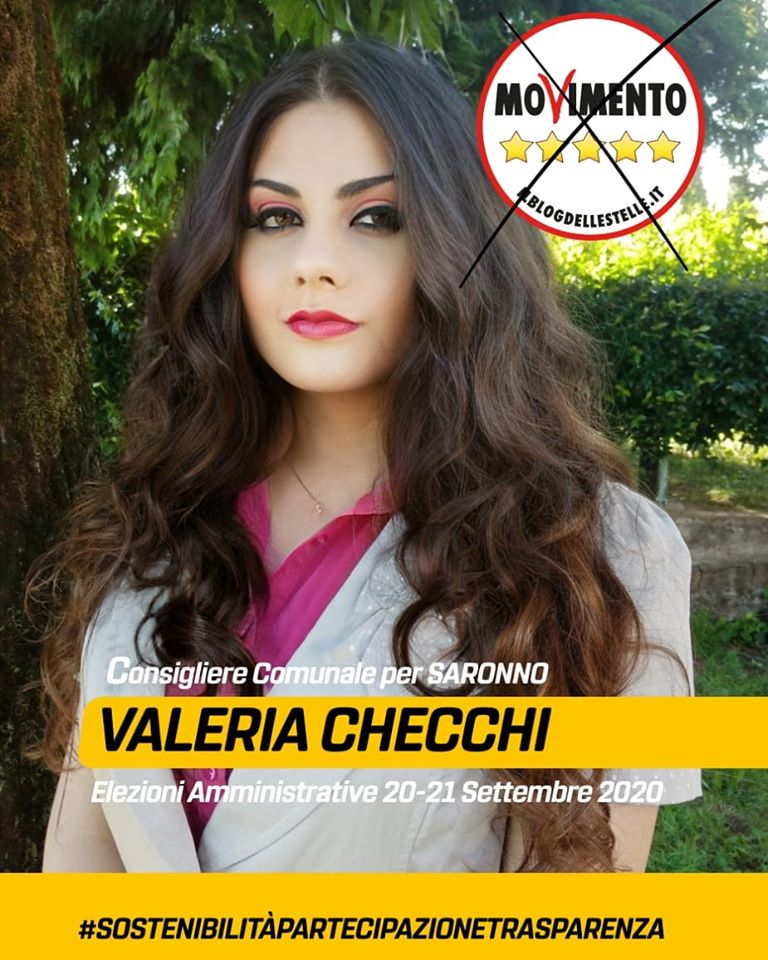 MoVimento 5 Stelle, Valeria Checchi: “Saronno merita un volto nuovo”