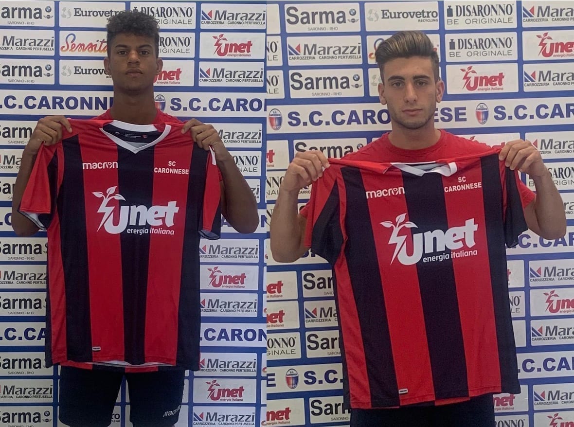 Calcio mercato, Conte e Bosisio: due giovani promesse per la Caronnese