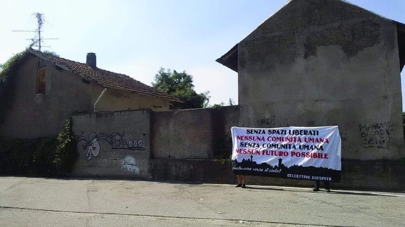 Concerto anarchico, occupato casolare a Saronno sud a Cascina Colombara