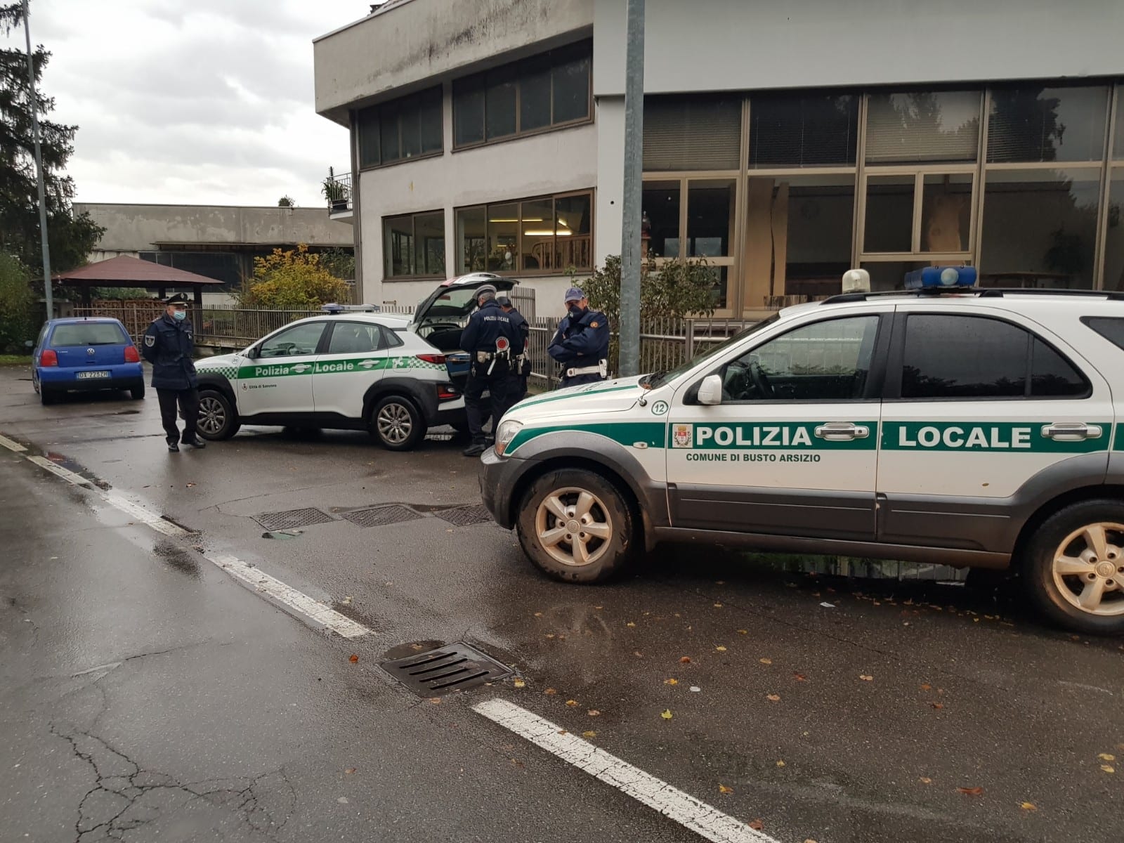 Controlli congiunti con polizia locale di Busto Arsizio contro le auto inquinanti