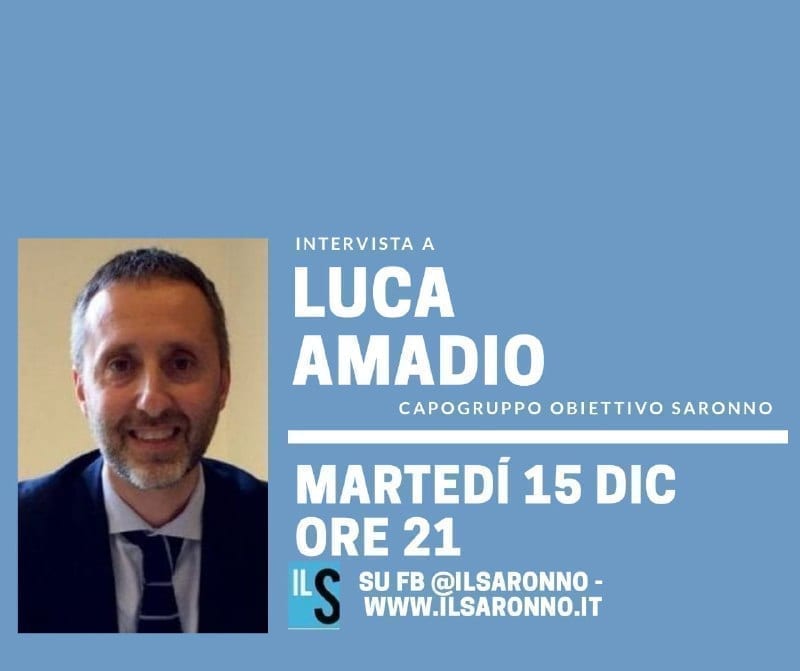 L’Abc della politica… con Luca Amadio (Obiettivo Saronno): live alle 21