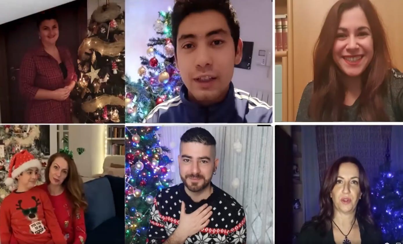 Obiettivo Saronno: canzoni di natale, sorrisi ed auguri in un video di Natale