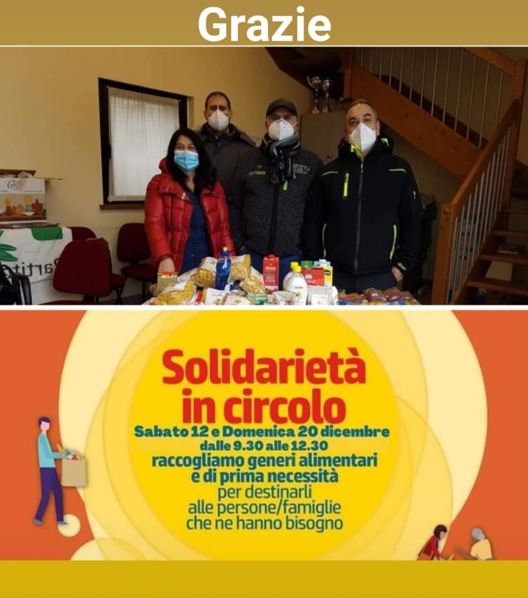Pd Solaro, distribuiti gli aiuti raccolti con la solidarietà in circolo