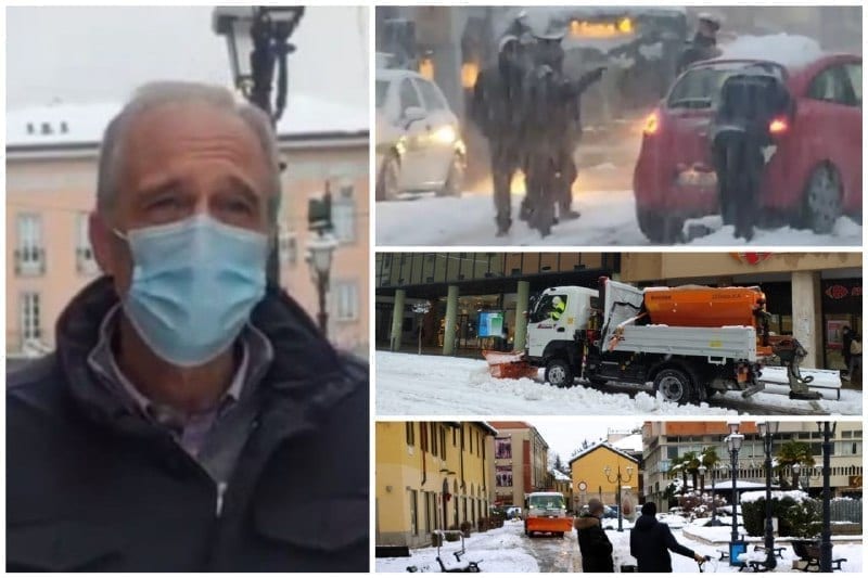 Ieri: la neve, le scuse di Airoldi, l’addio a Tacchella, lo staff del sindaco e il saronnese… clonato