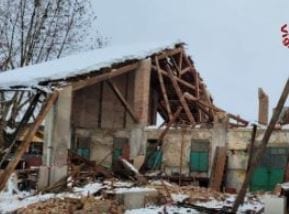 Neve: crollo del tetto di un cascinale fra Misinto e Cogliate