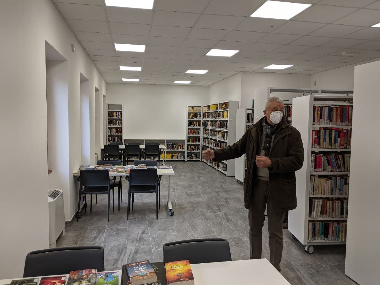 Cartabia che presenta la nuova biblioteca: “Un progetto di cui sono orgoglioso”
