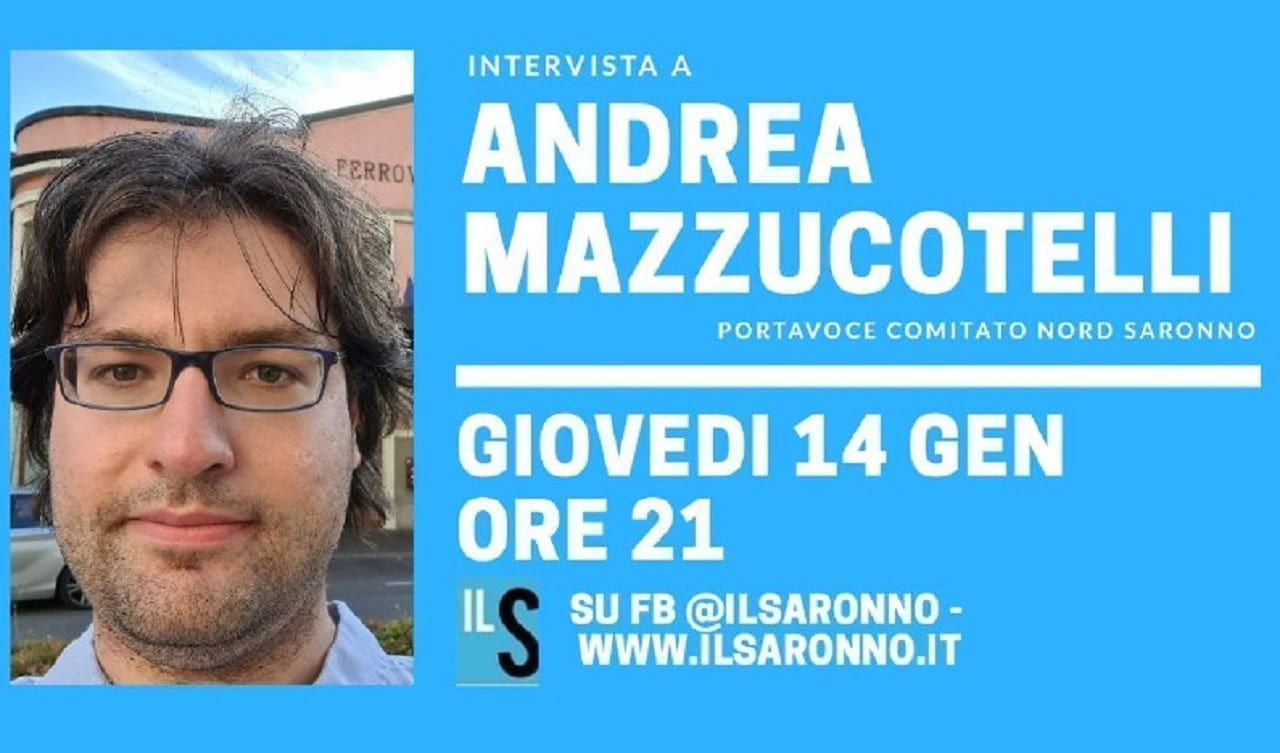 Andrea Mazzucotelli (Comitato Viaggiatori TPL Nodo di Saronno) all’Abc. Stasera alle 21