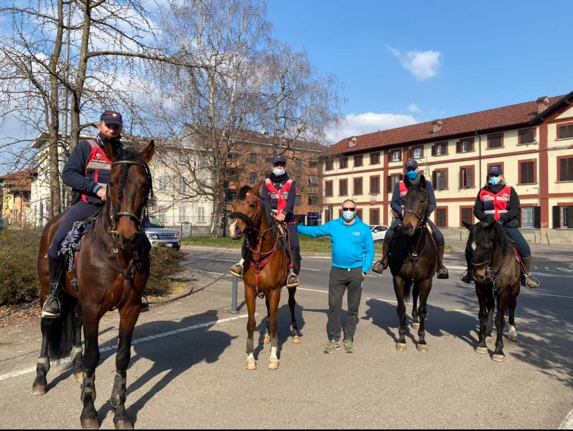 Sicurezza nel parco, arrivano i carabinieri a cavallo