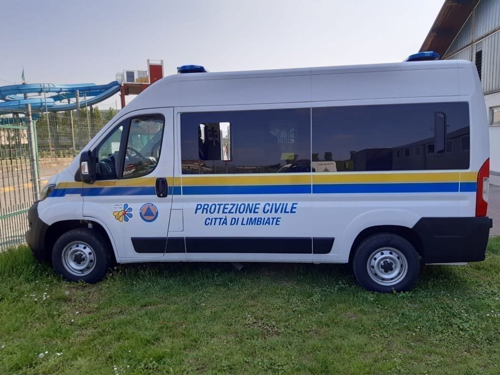 Limbiate, nuovo furgone per la protezione civile