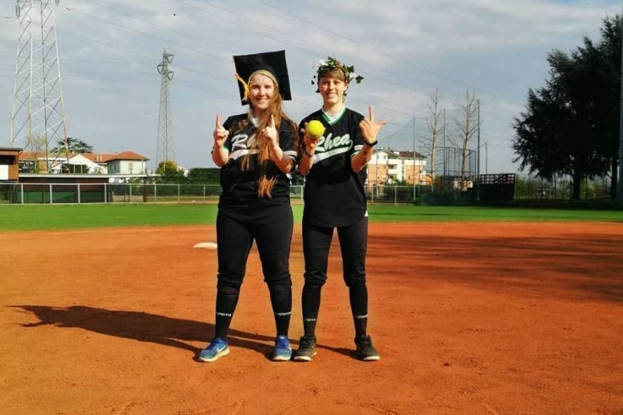 Rhea da 110 e lode: Marzi e Salvioni campionesse nel softball… e all’università