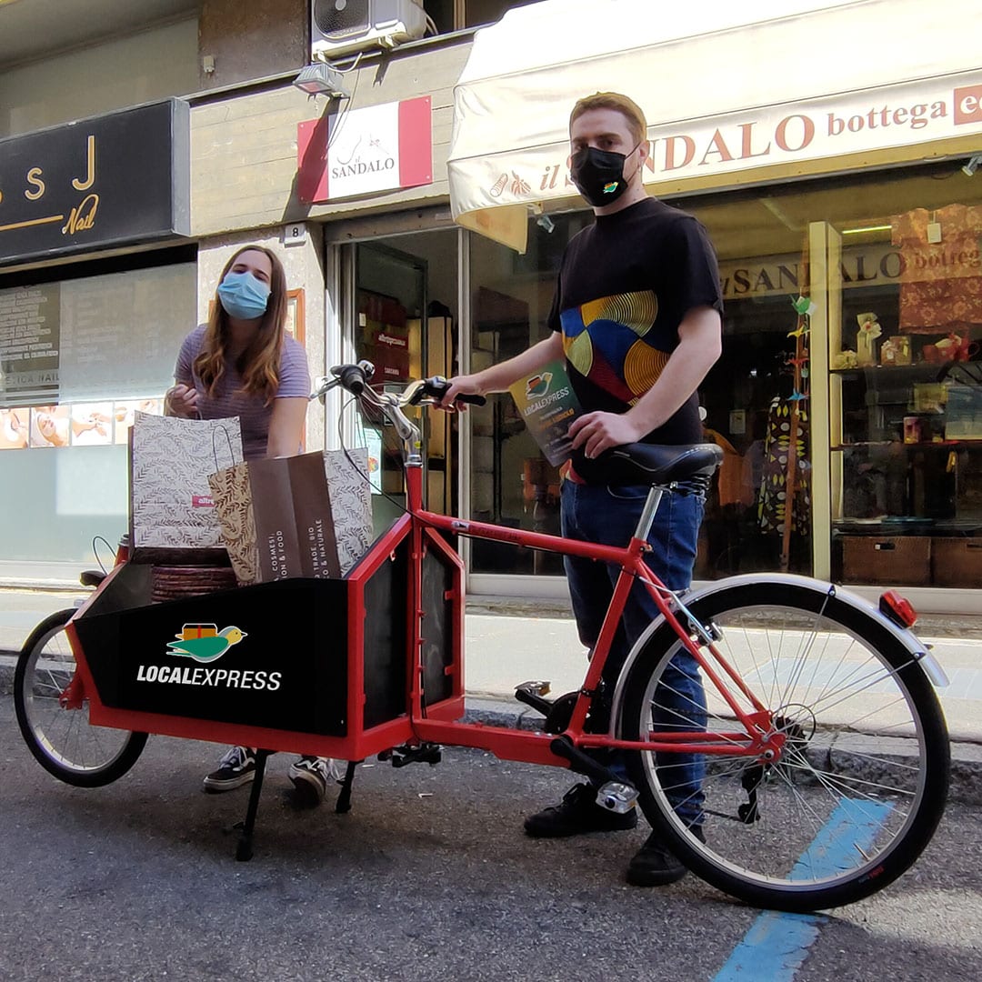 Ripartenza… con fantasia: a Saronno “Local express” con la Cargo bike