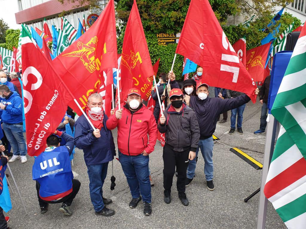 Primo maggio: Cgil Lombardia dedica giorno dei lavoratori a quelli di Henkel Lomazzo