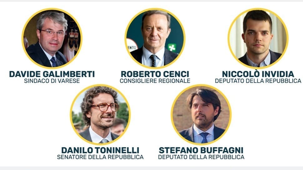 Anche M5s Saronno con Toninelli, Buffagni, Invidia per parlare di ambiente in provincia di Varese