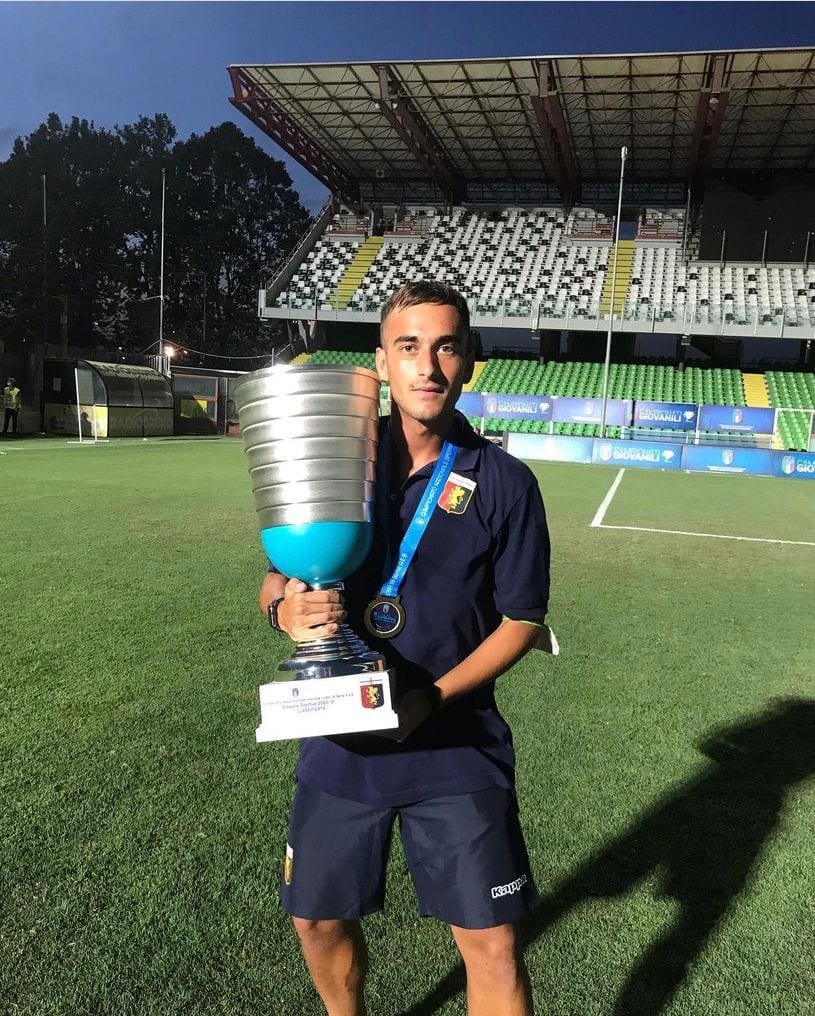 Ex pulcino dell’Universal si laurea Campione d’Italia Under18 con il Genoa