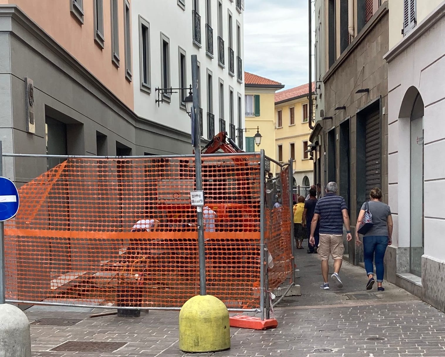 Da via Padre Monti al marciapiede di via Gianetti: cantieri in corso a Saronno