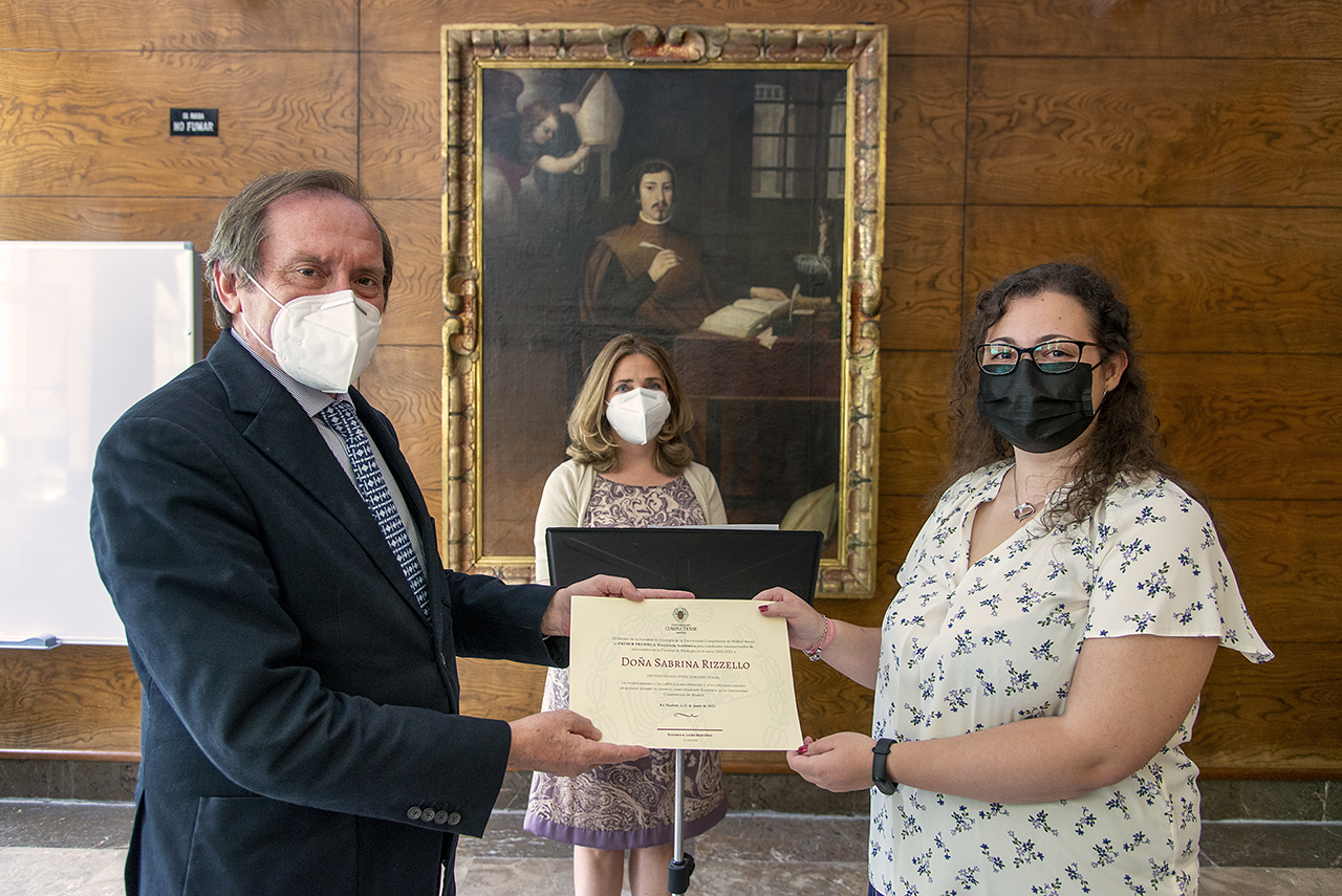 Da Solaro a Madrid, Sabrina Rizzello premiata dall’Università
