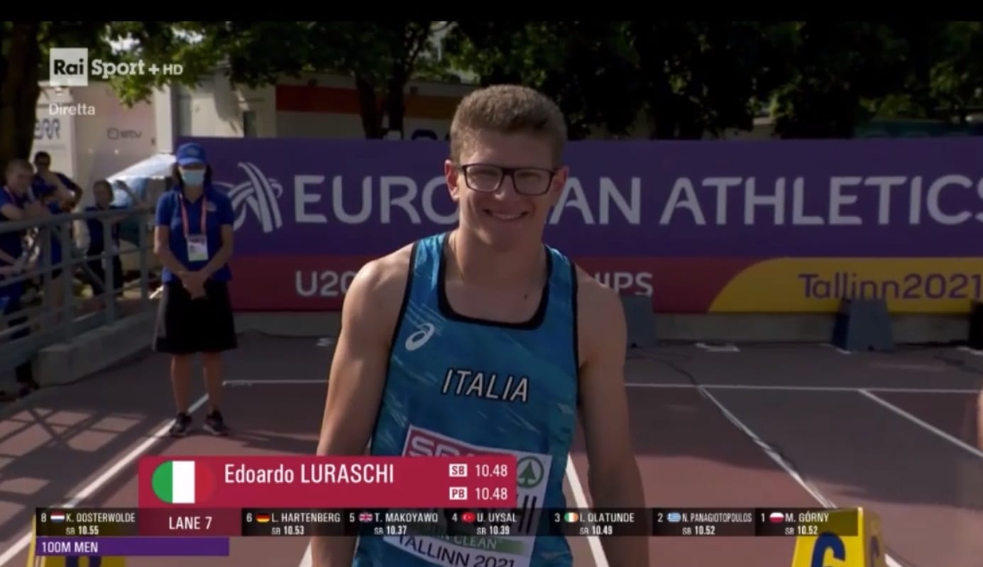 Atletica europei, Edoardo Luraschi settimo in semifinale