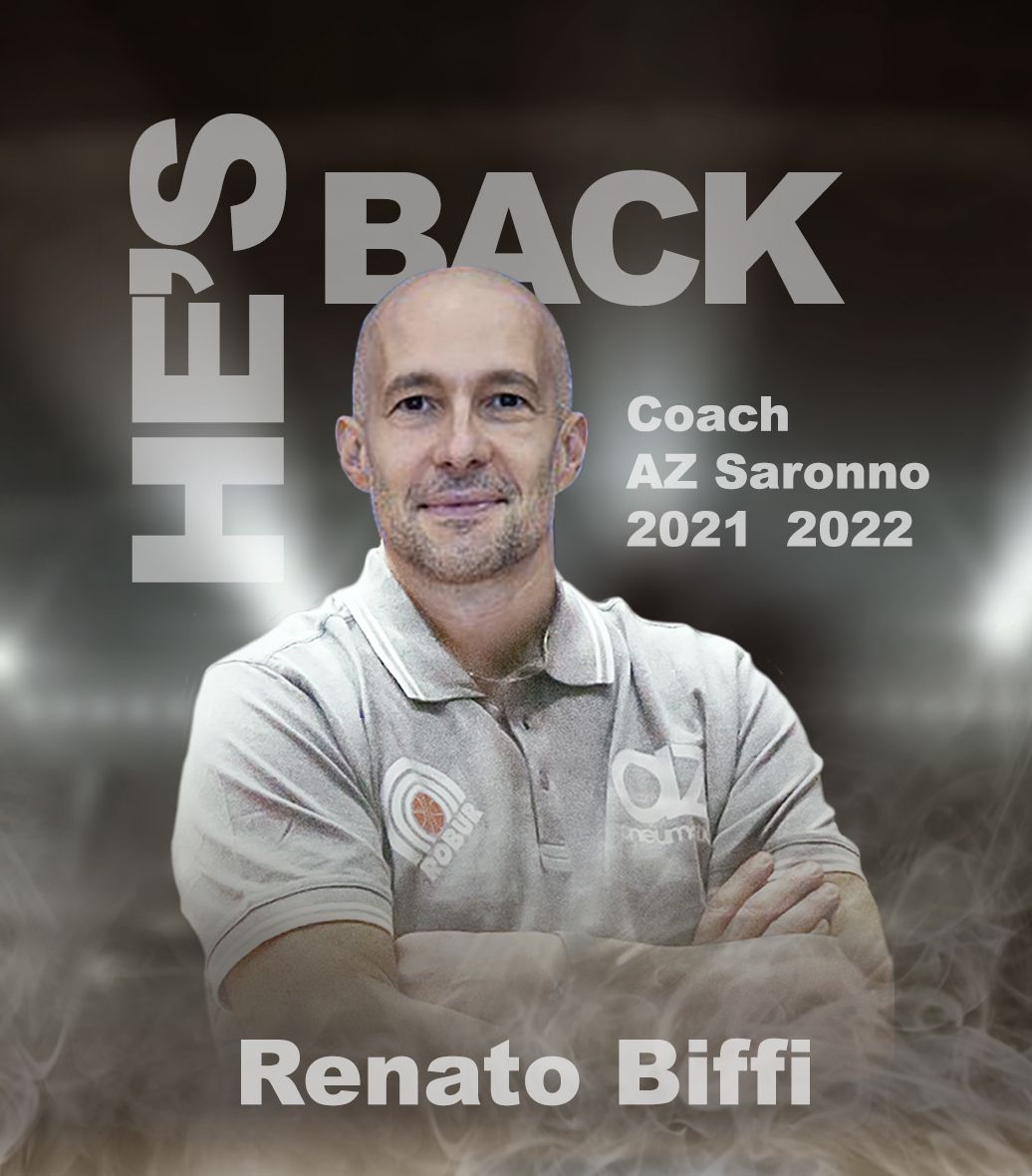 Basket C Gold, nuovo allenatore: Renato Biffi torna all’Az Robur Saronno