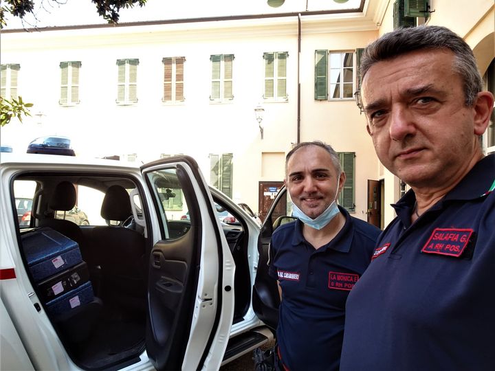 Ferragosto on the road per l’associazione nazionale carabinieri di Caronno