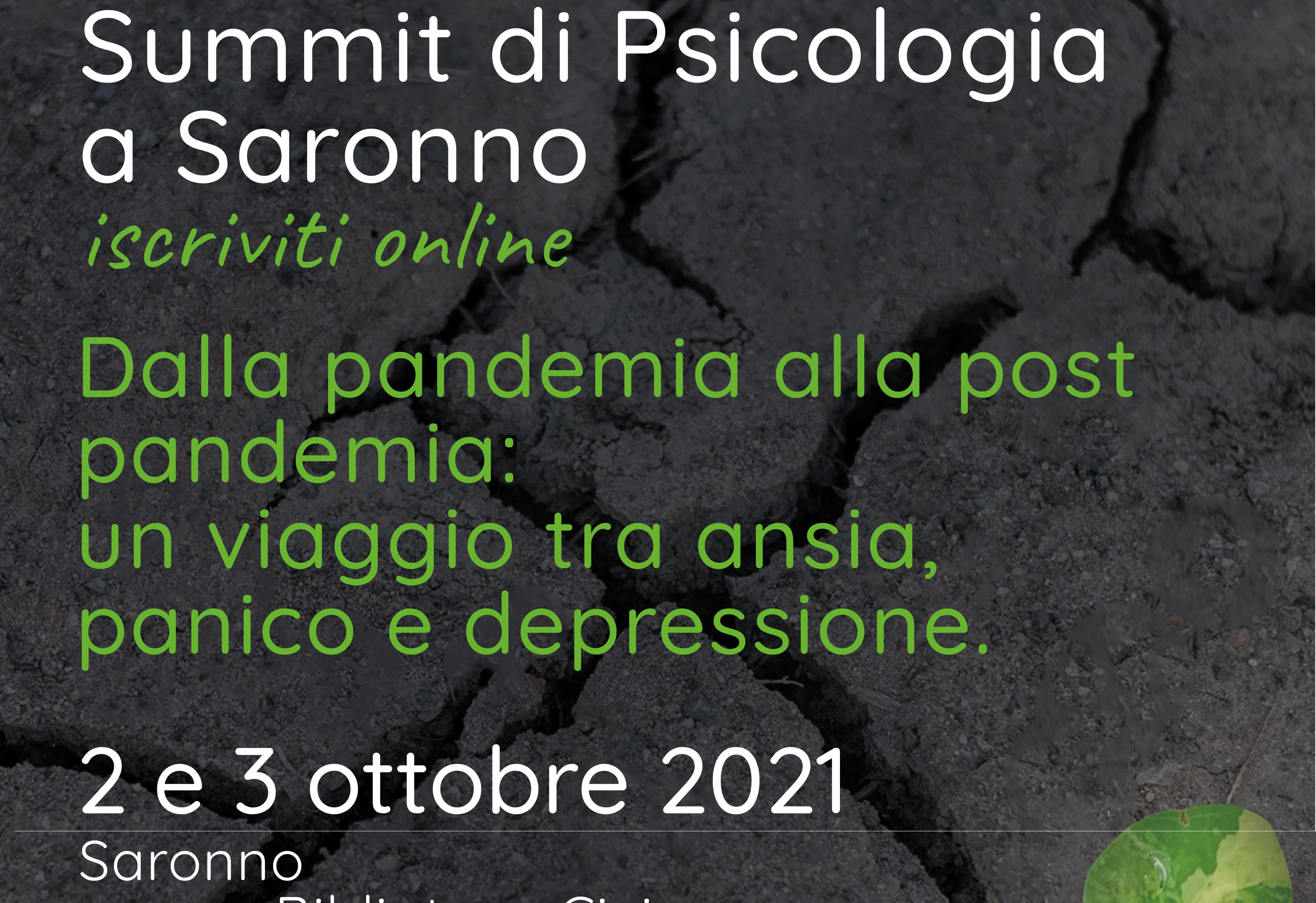Panico, ansia e depressione post pandemia: i temi del Summit di Psicologia di Saronno