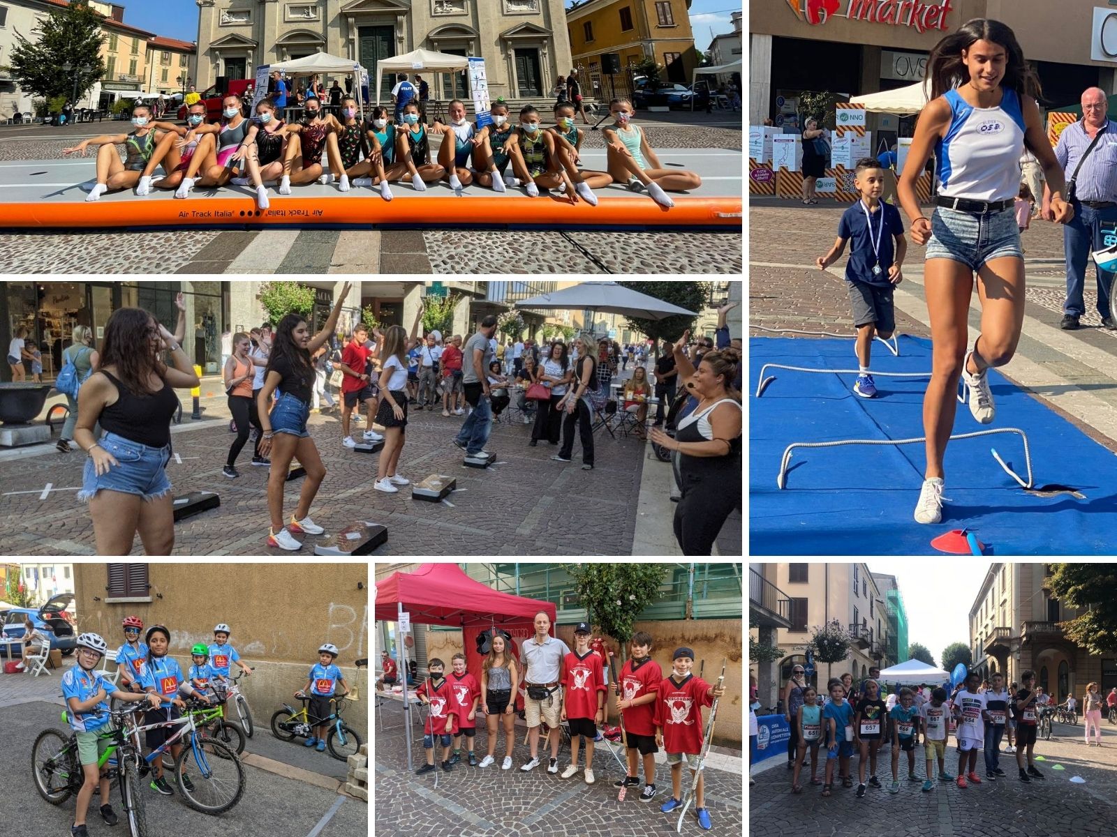Sport in centro: tante foto sulla ripartenza dello sport saronnese in piazza
