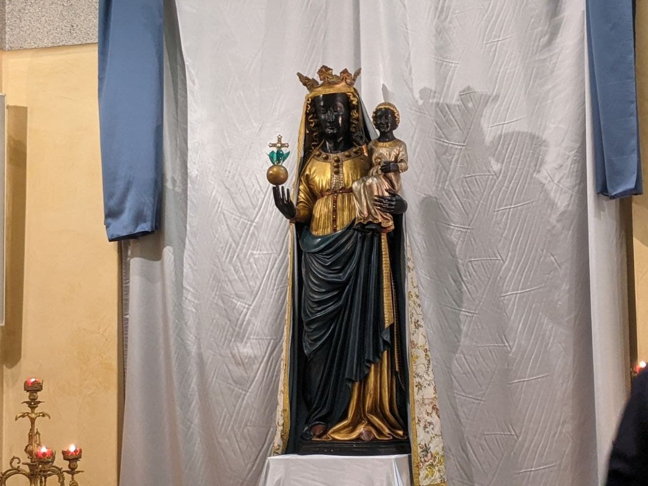 Madonna pellegrina di Oropa al Padre Monti: serata di riflessione e preghiera
