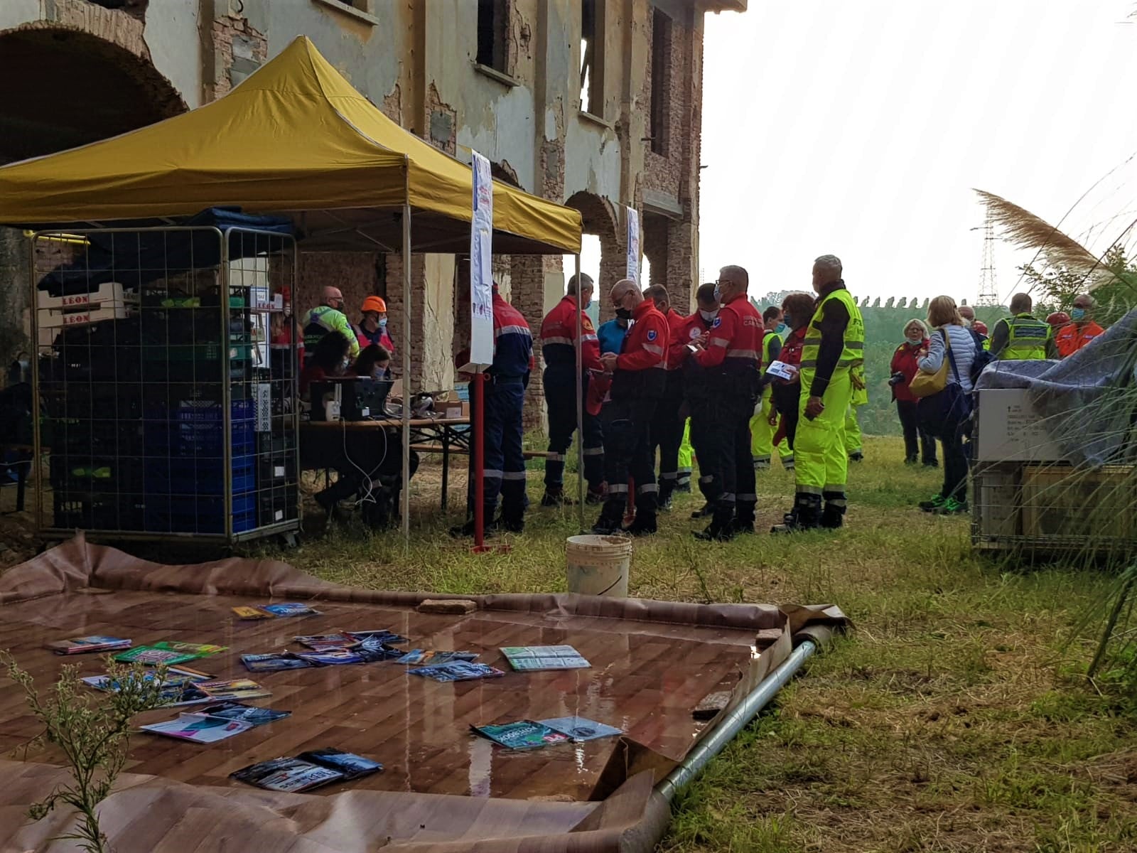 Addestramento per la salvaguardia dei beni culturali in emergenza per l’associazione nazionale carabinieri di Caronno