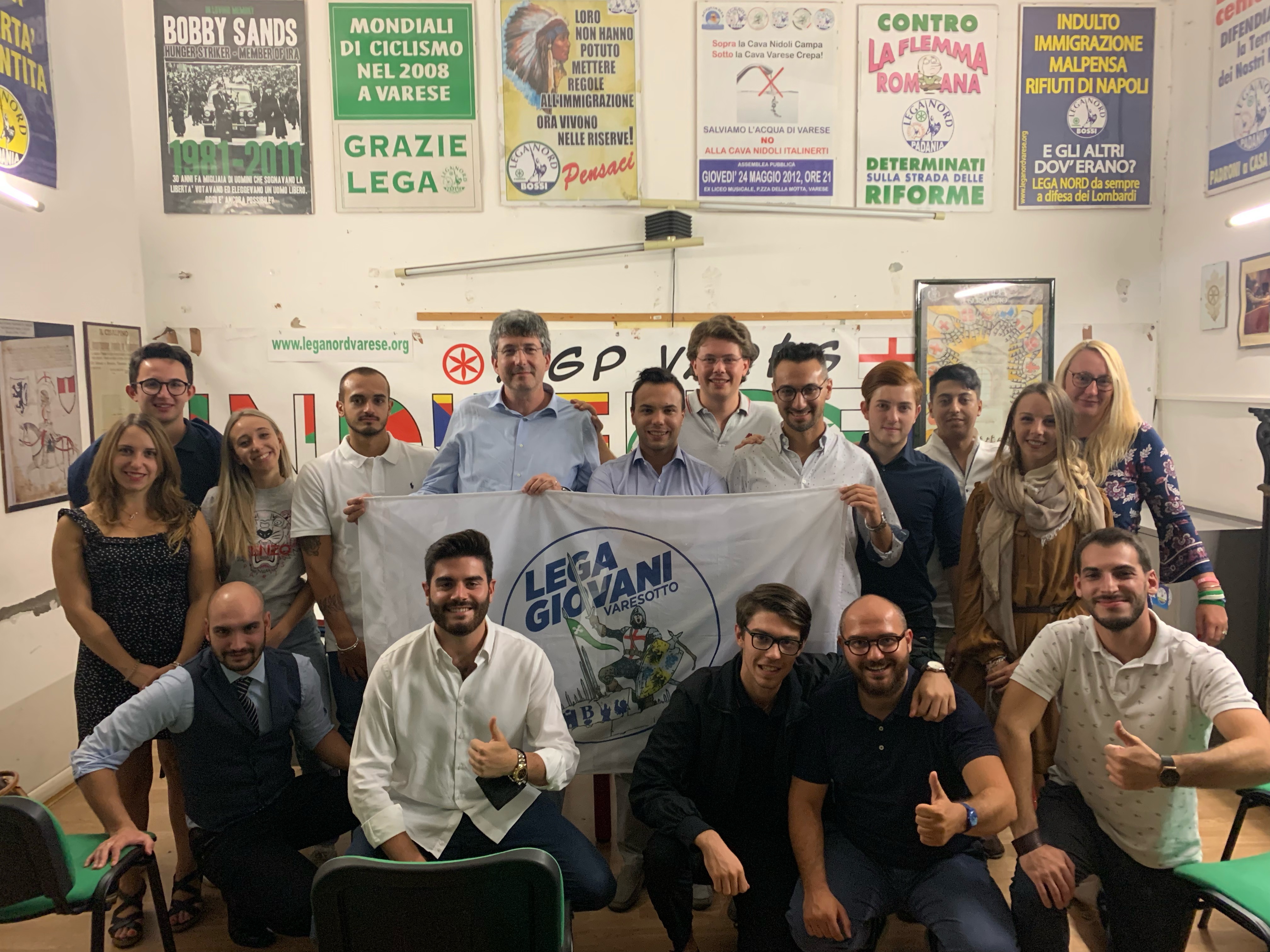 Lega Giovani, da Caronno a Cislago e Varese: tutti i candidati per le amministrative