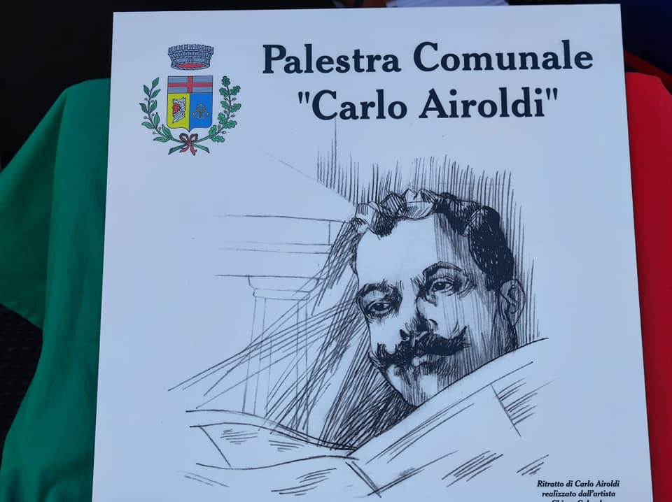 Origgio, la palestra comunale nel ricordo del superman Carlo Airoldi