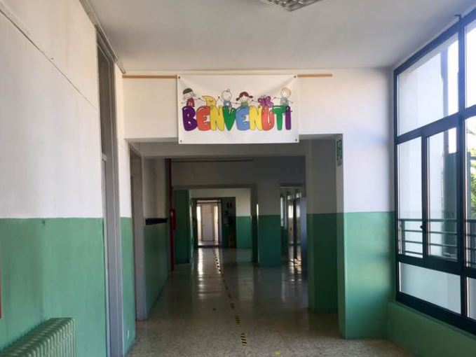 Primo giorno di scuola a Lazzate col sindaco Pizzi e l’assessore Monti