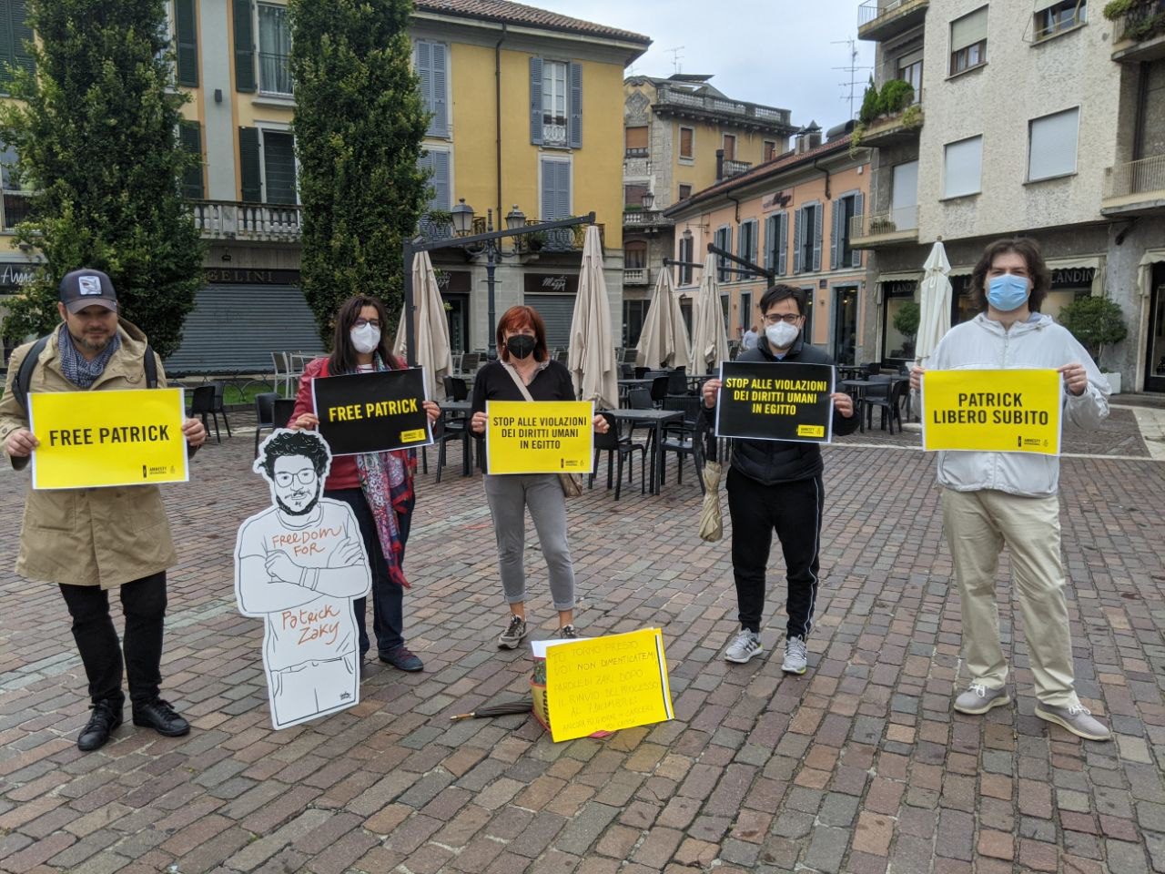 Amnesty International, in piazza Libertà per parlare di Patrick Zaki