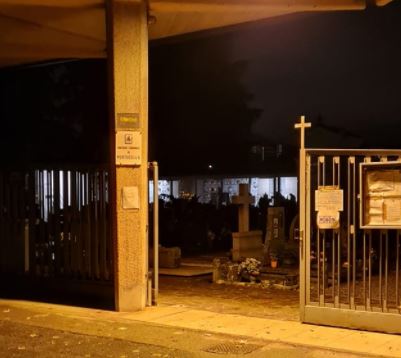 Open day notturno… al cimitero di Caronno Pertusella