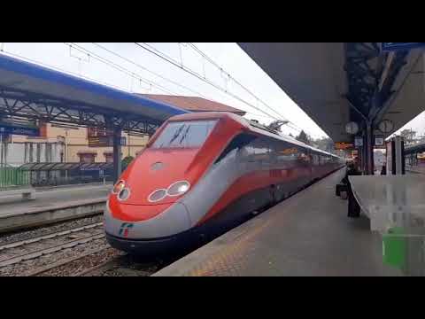 Frecciarossa in stazione a Saronno (video e foto)
