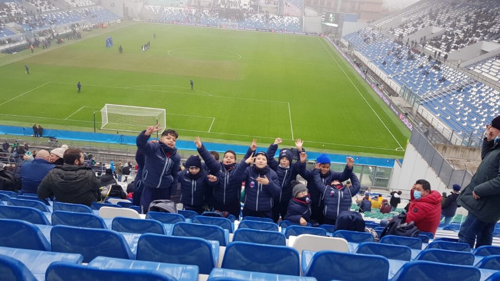 Calcio, i giovani della Caronnese ospiti del Sassuolo al Mapei stadium